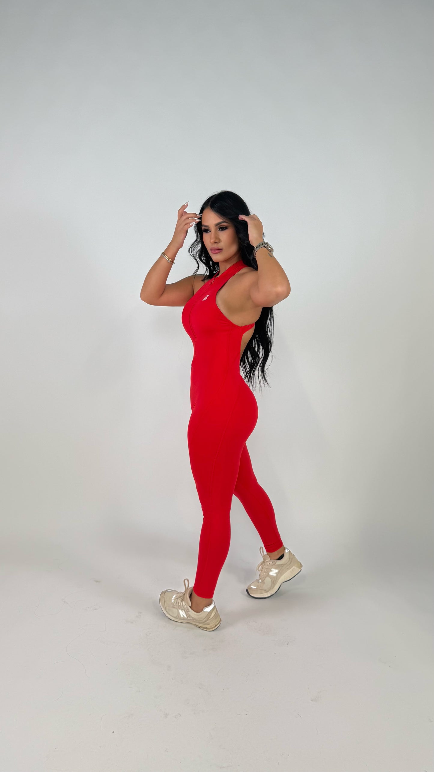 Jumpsuit rojo