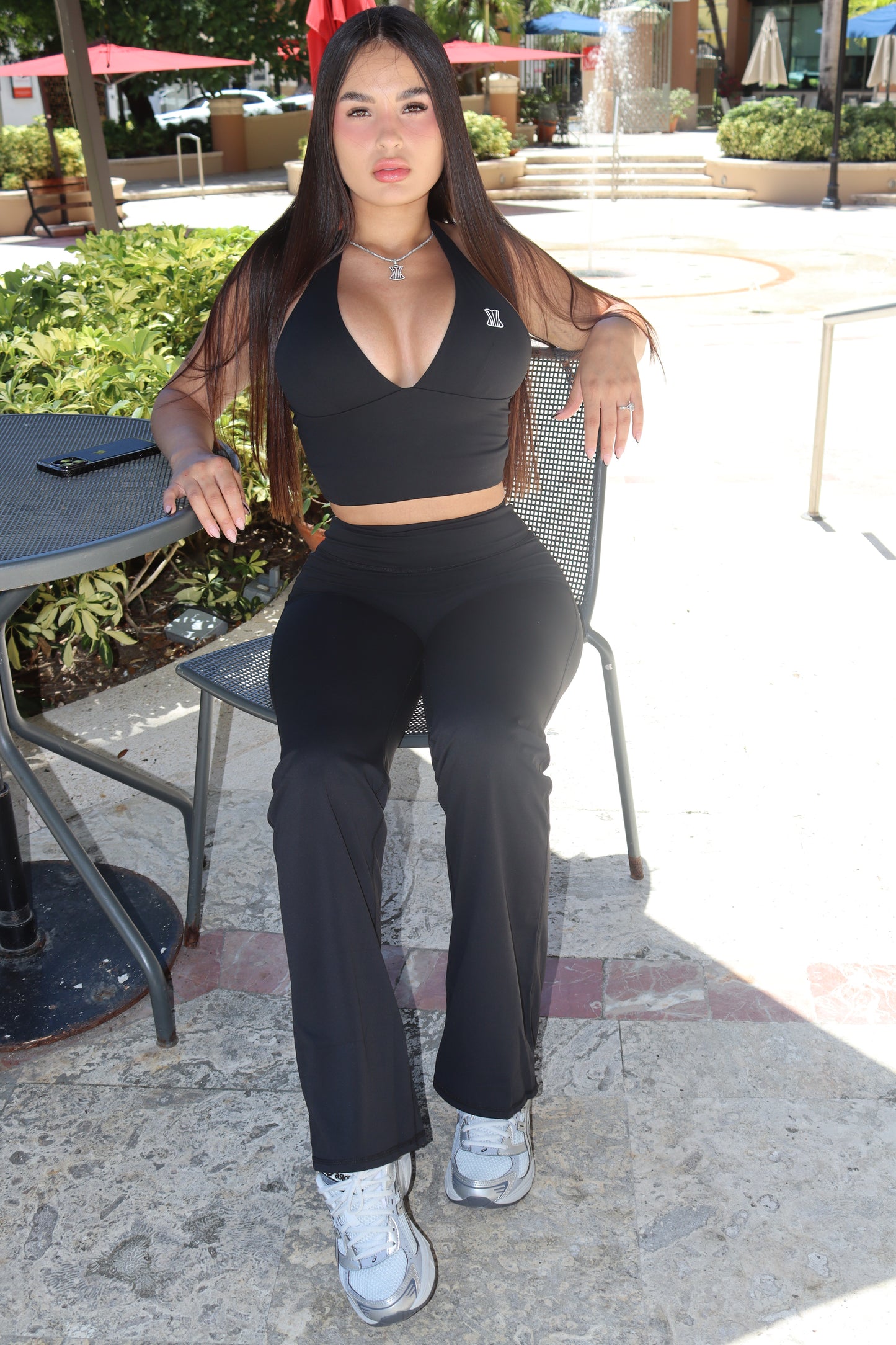 Set negro halter