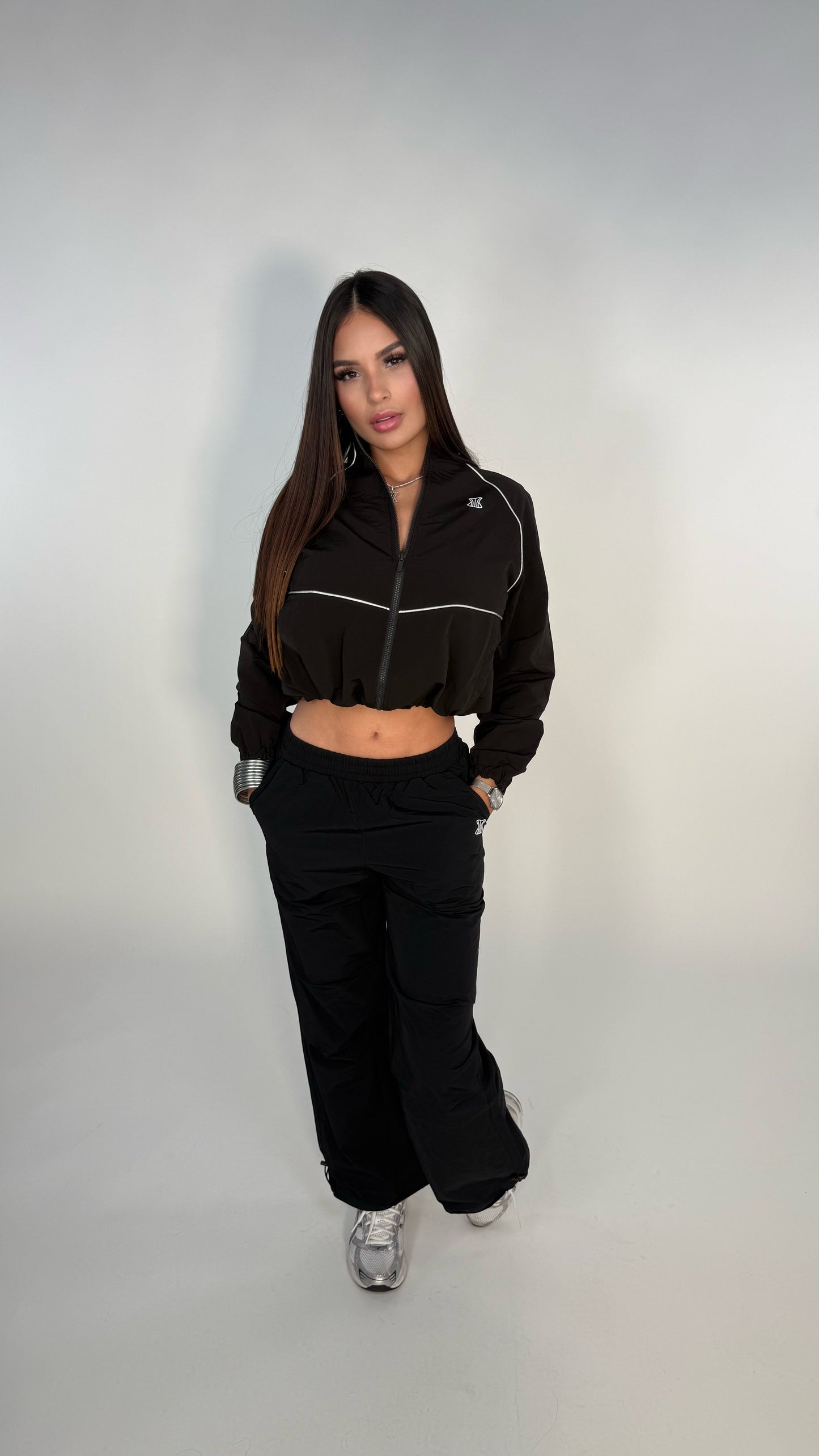 Set impermeable negro