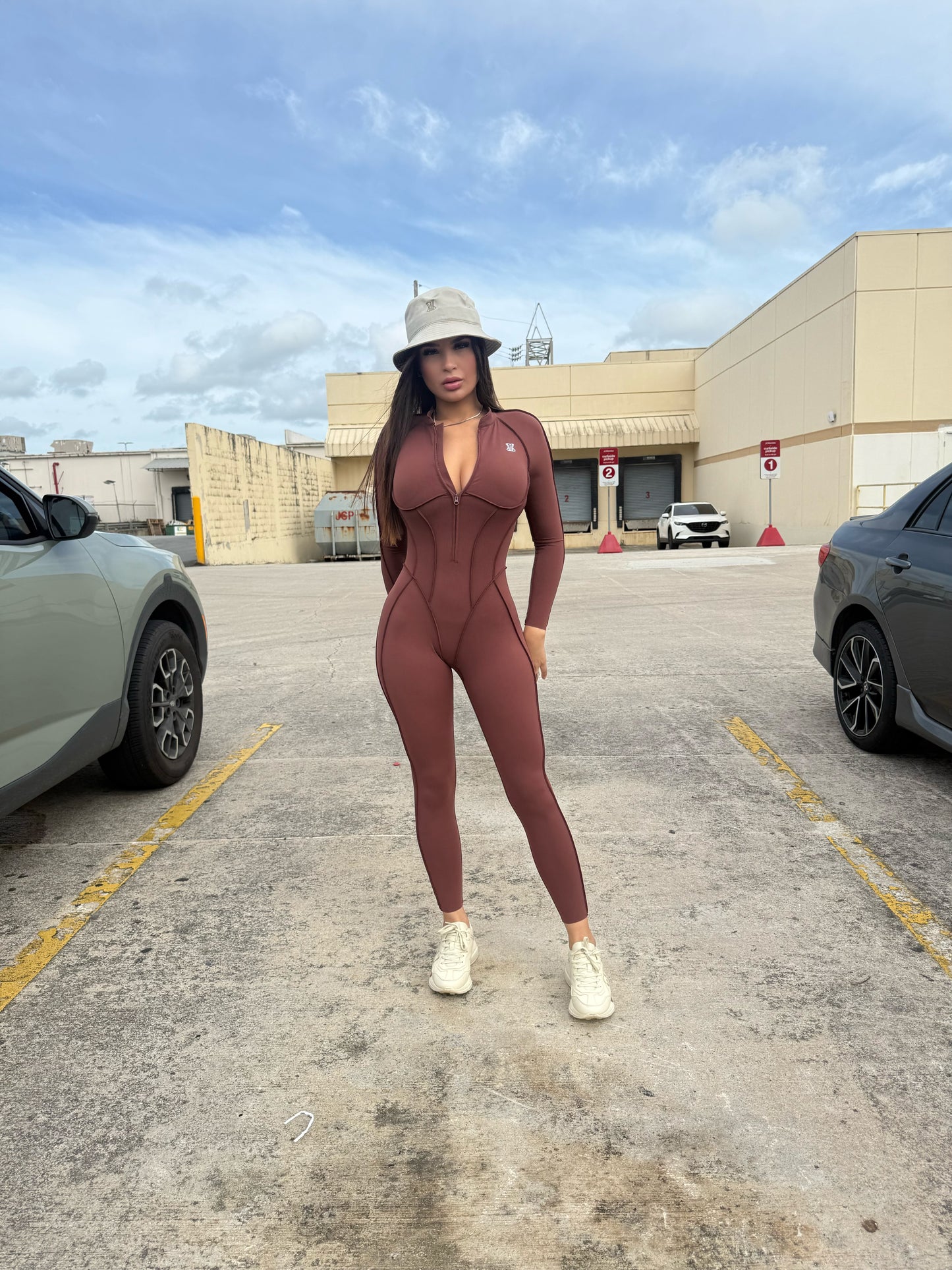 Jumpsuit marrón