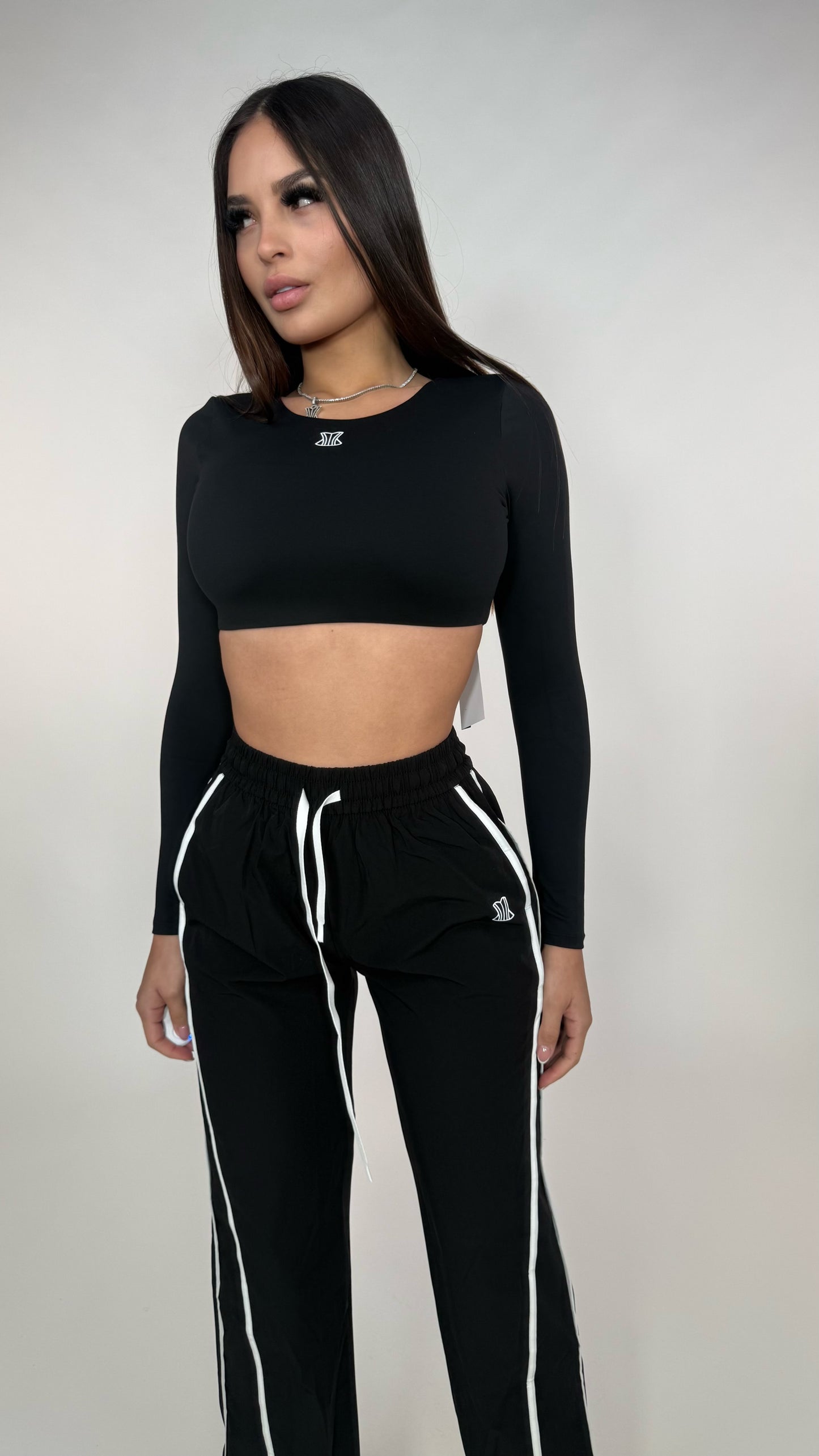 Set sudadera negro