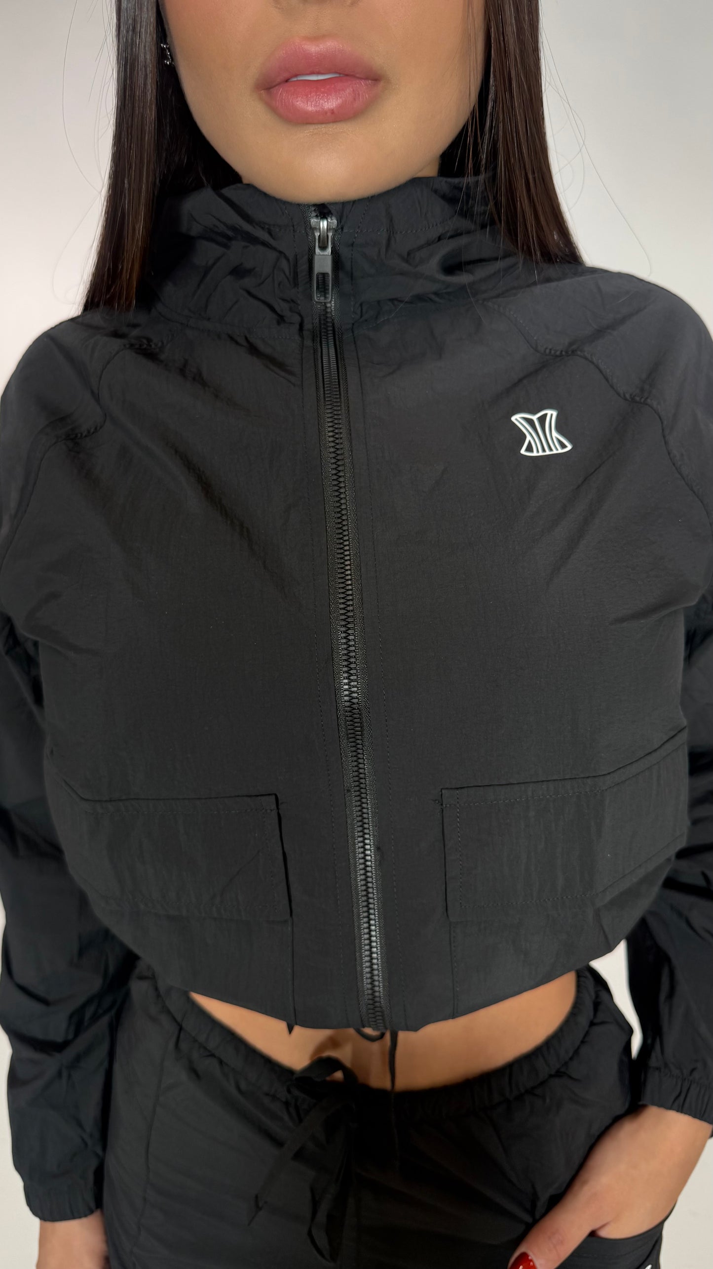 Set impermeable negro