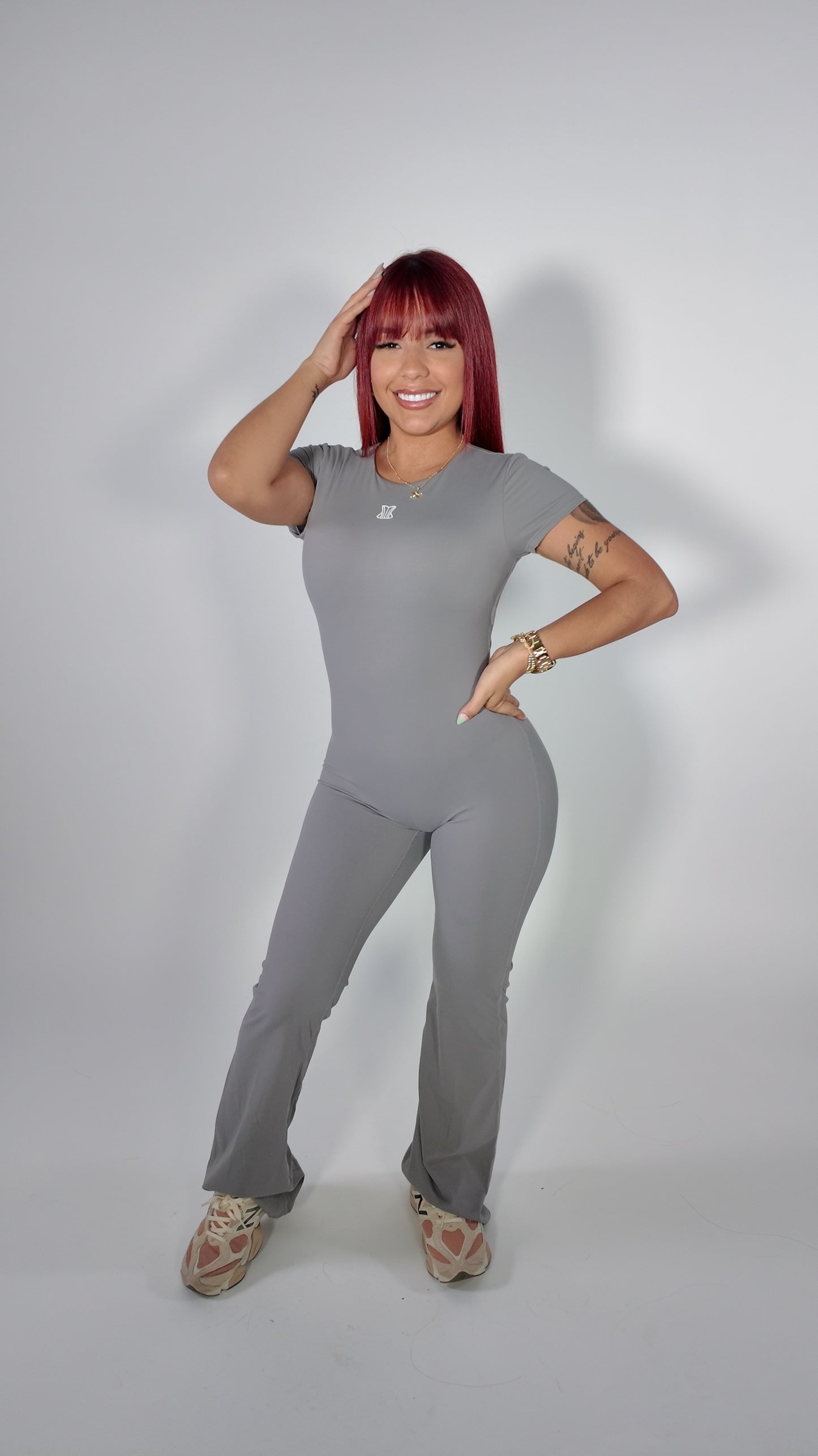 Jumpsuit gris