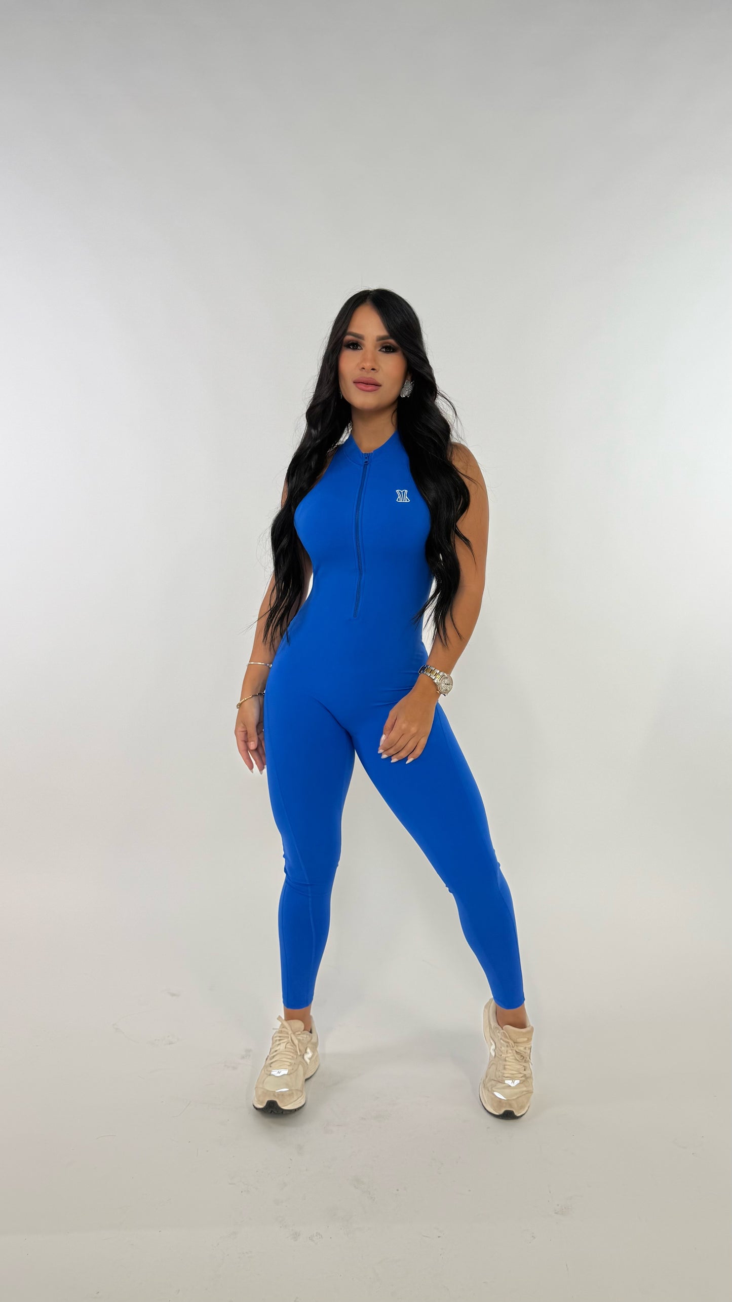 Jumpsuit azul royal