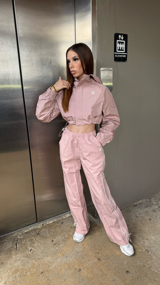 Set impermeable rosa