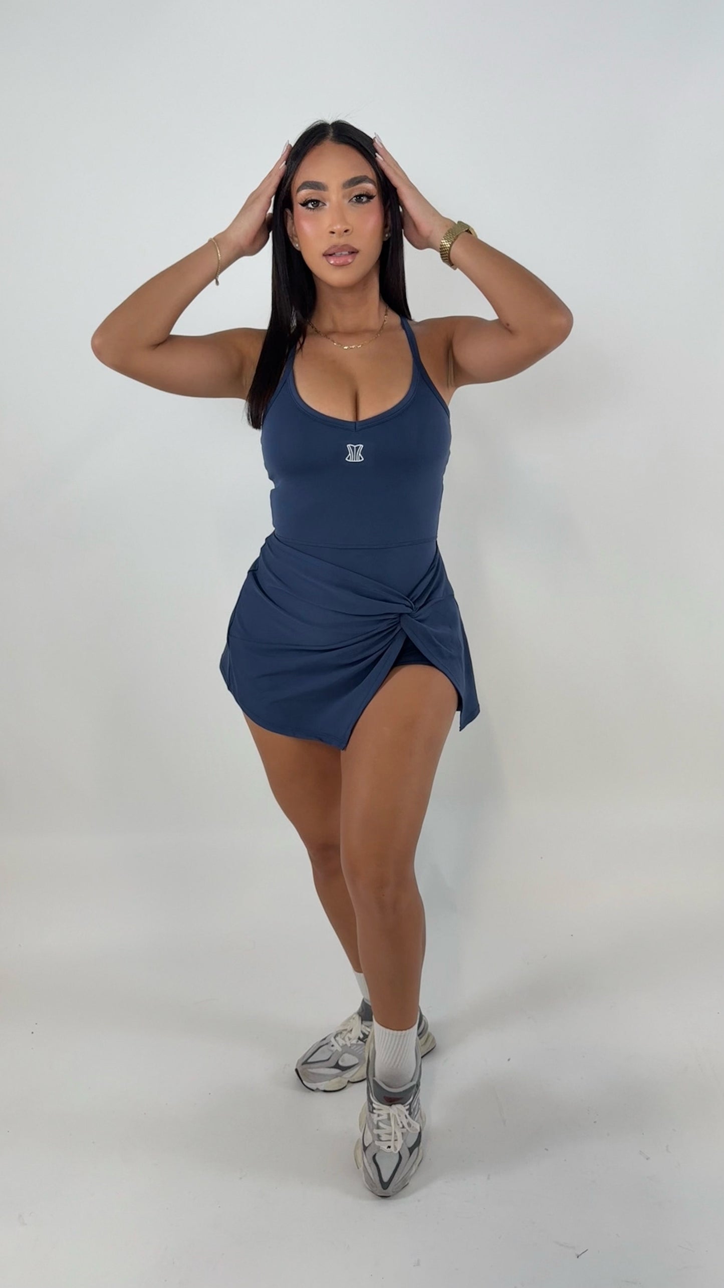 Traje azul