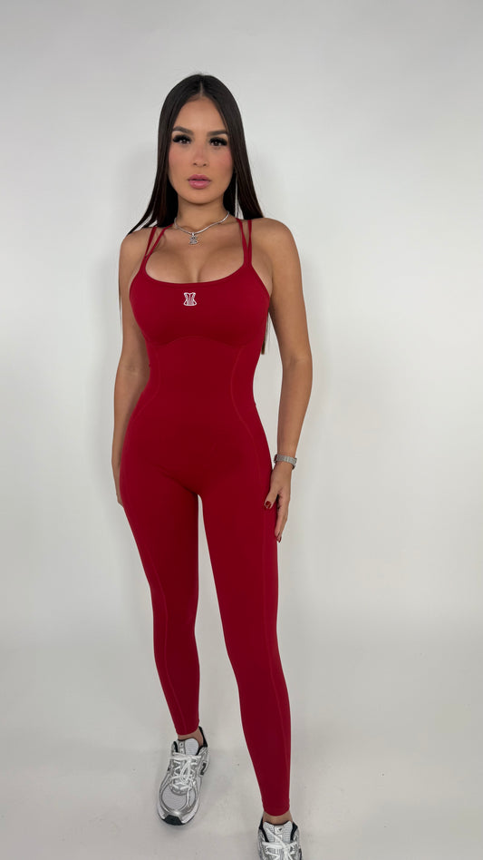 Jumpsuit rojo