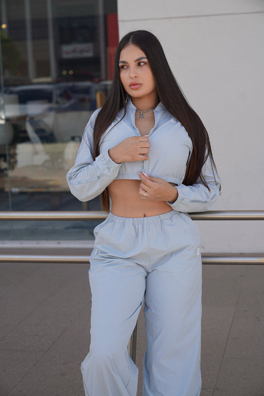 Baby blue tracksuit