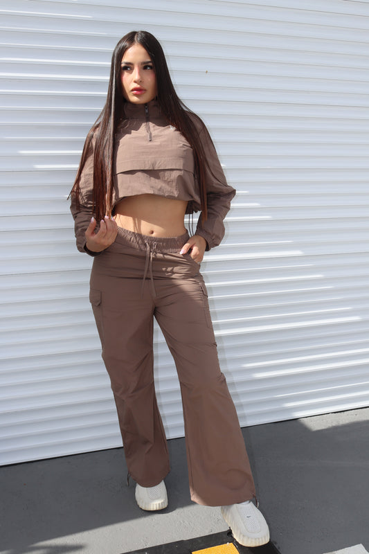 Tracksuit crema ( impermeable )