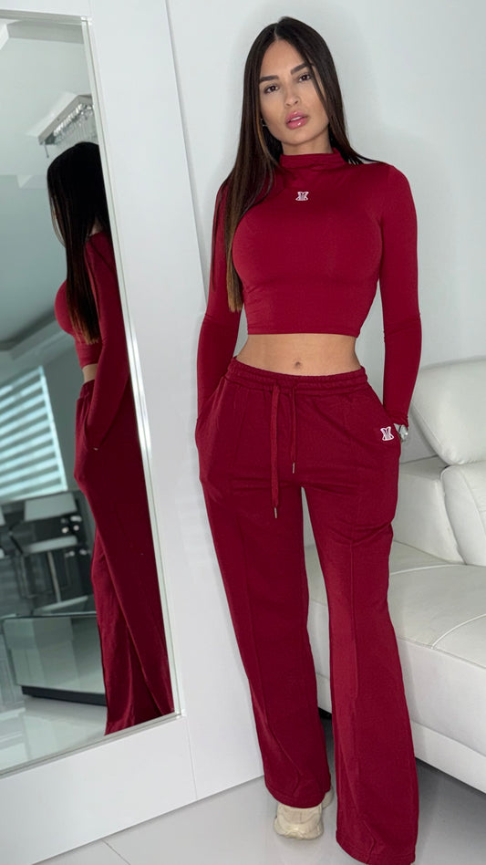 Set rojo/vino