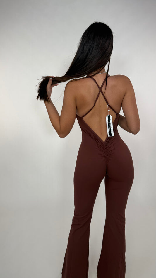 Jumpsuit marrón