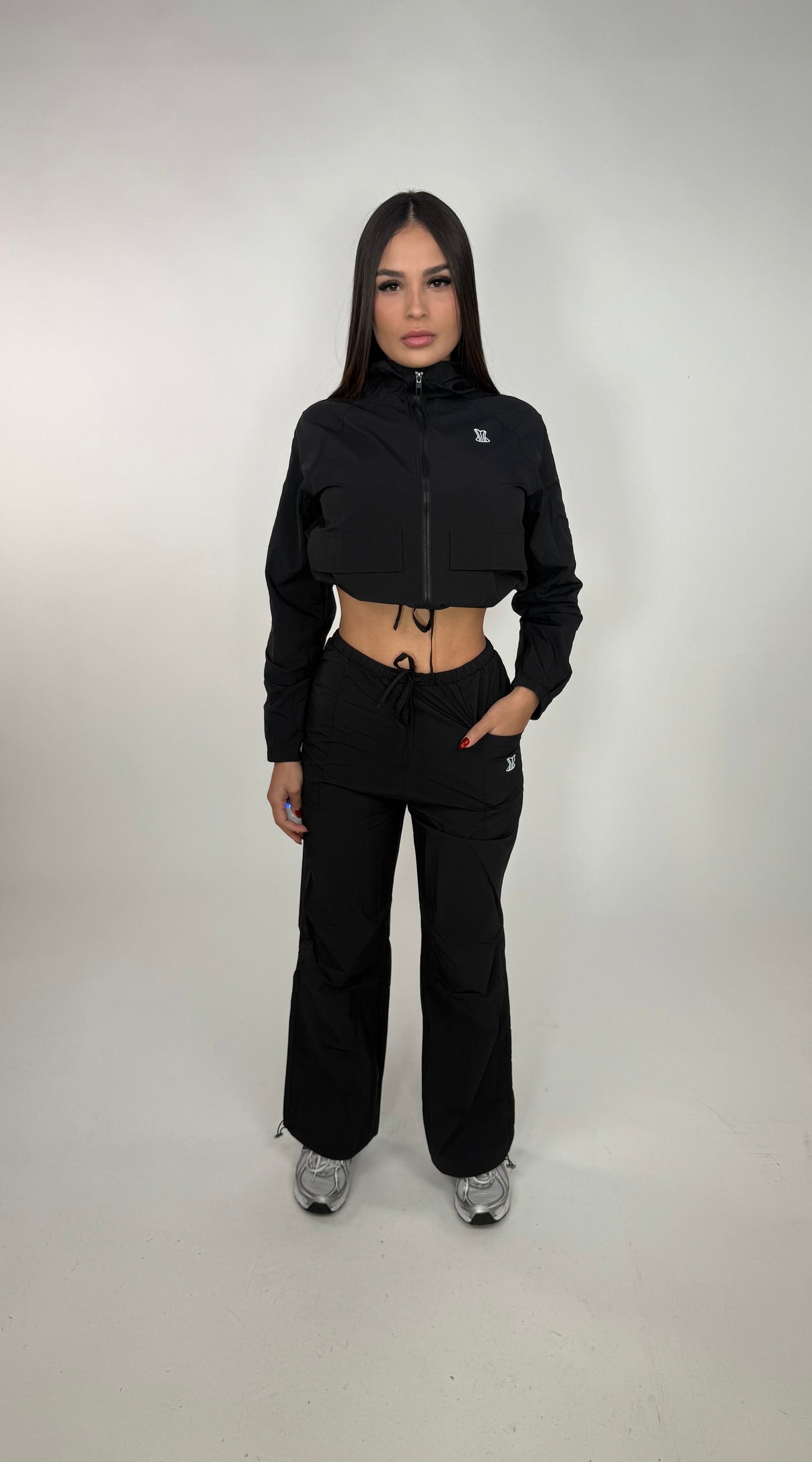 Set impermeable negro