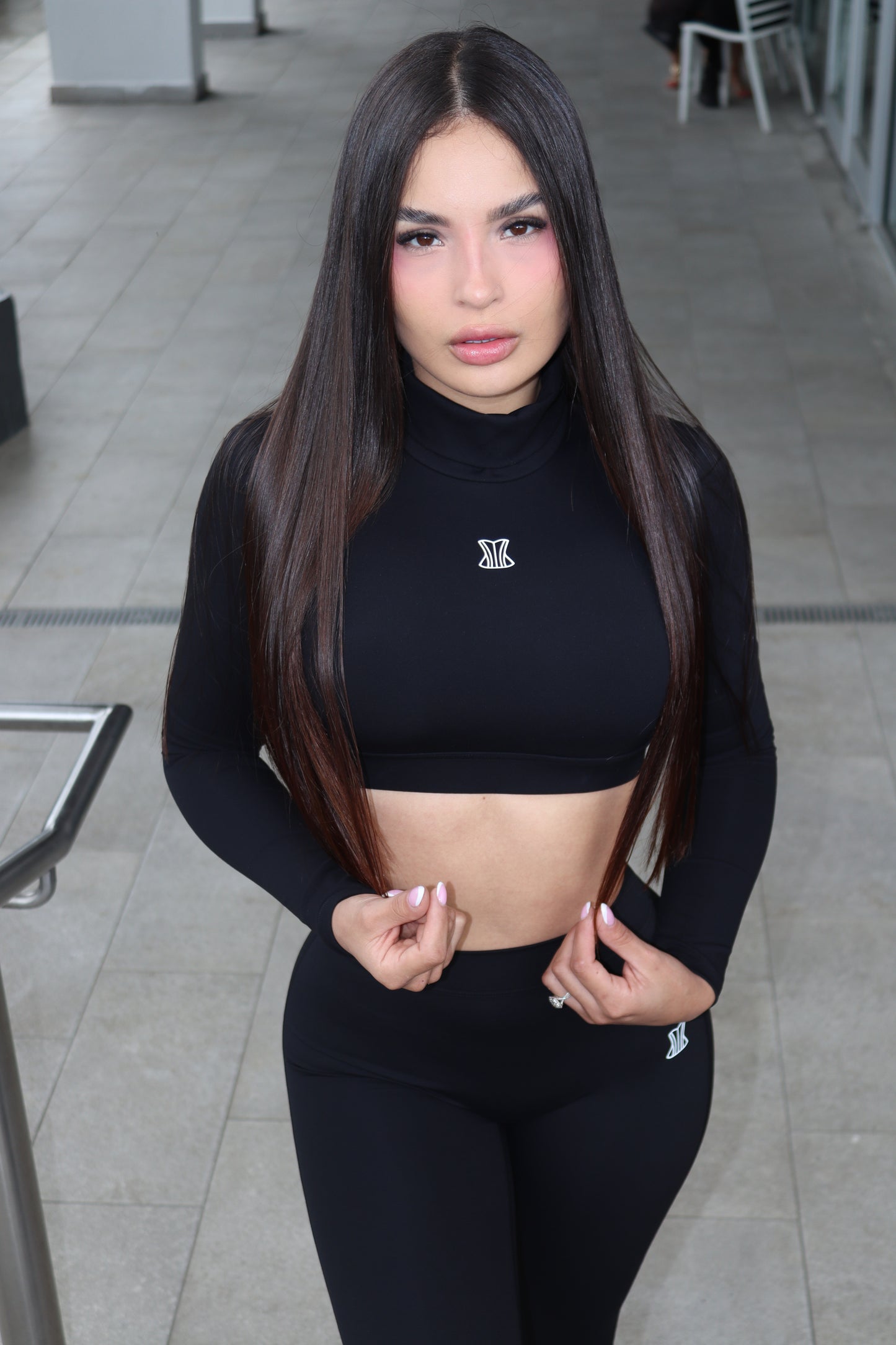 Set negro palazzo