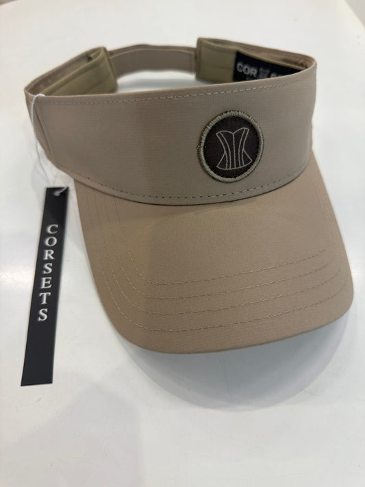 Visera crema/marron