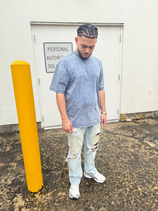 Matching blue collection men