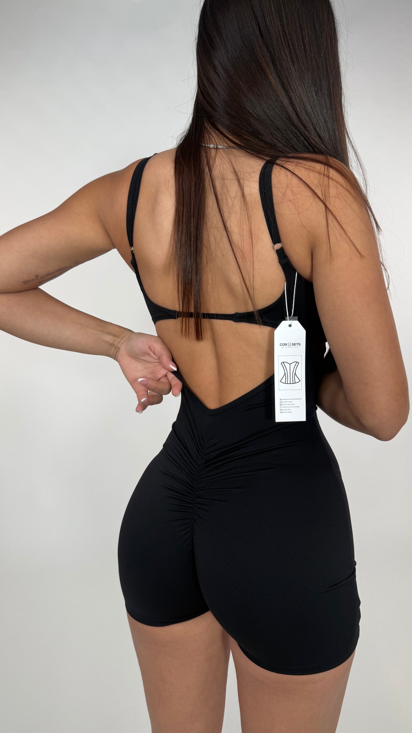 Jumpsuit corto negro