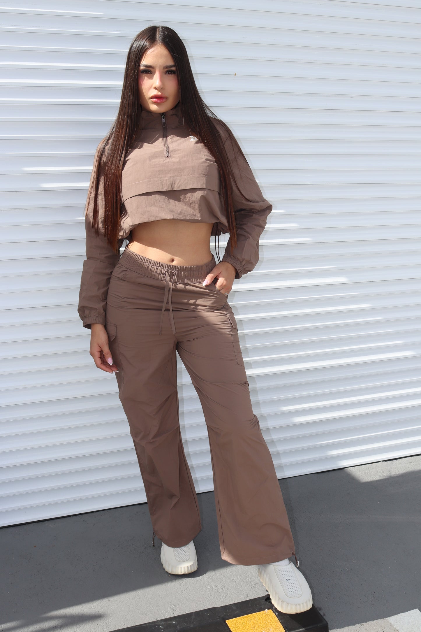 Tracksuit crema ( impermeable )