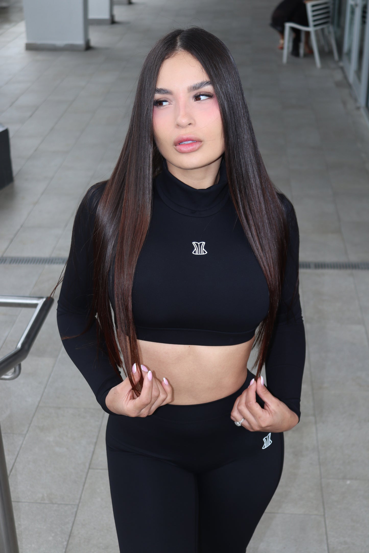 Set negro palazzo