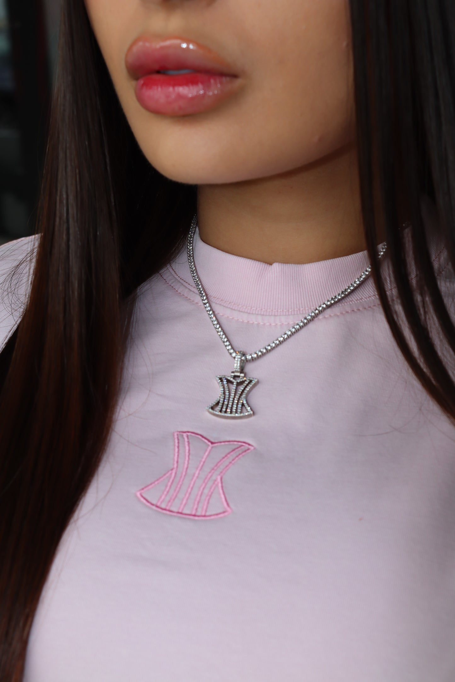 Crop top ( pink )