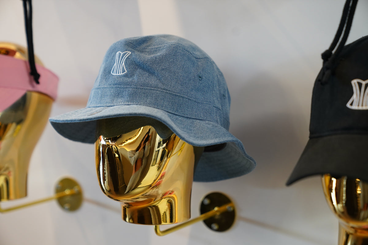 Denim bucket hat