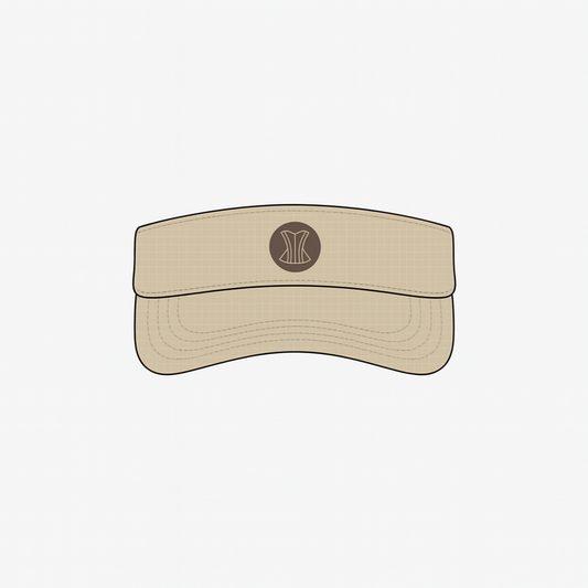 Visera crema/marron