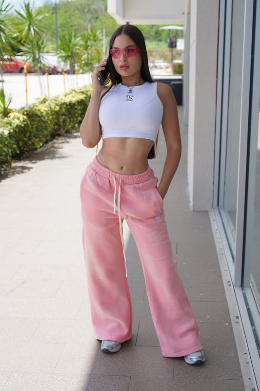 Sweater pant ( pink )
