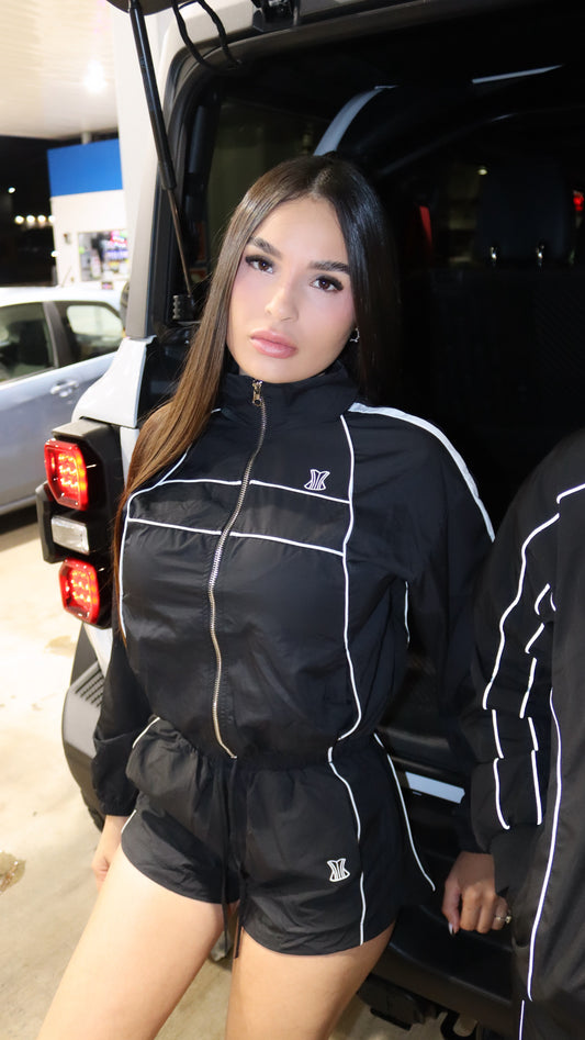 Tracksuit corto negro