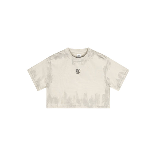 Beige crop top matching (women)