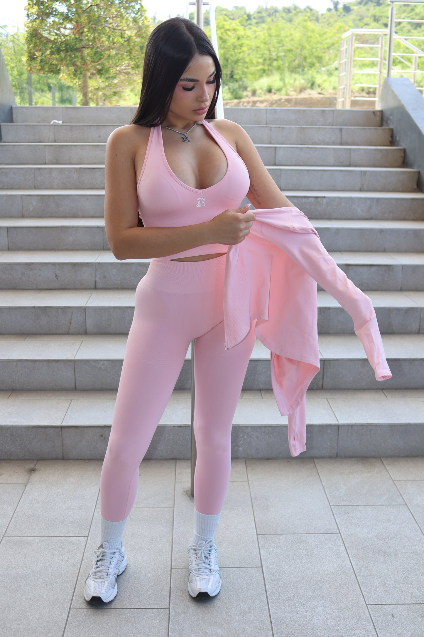 Set rosa 3 piezas