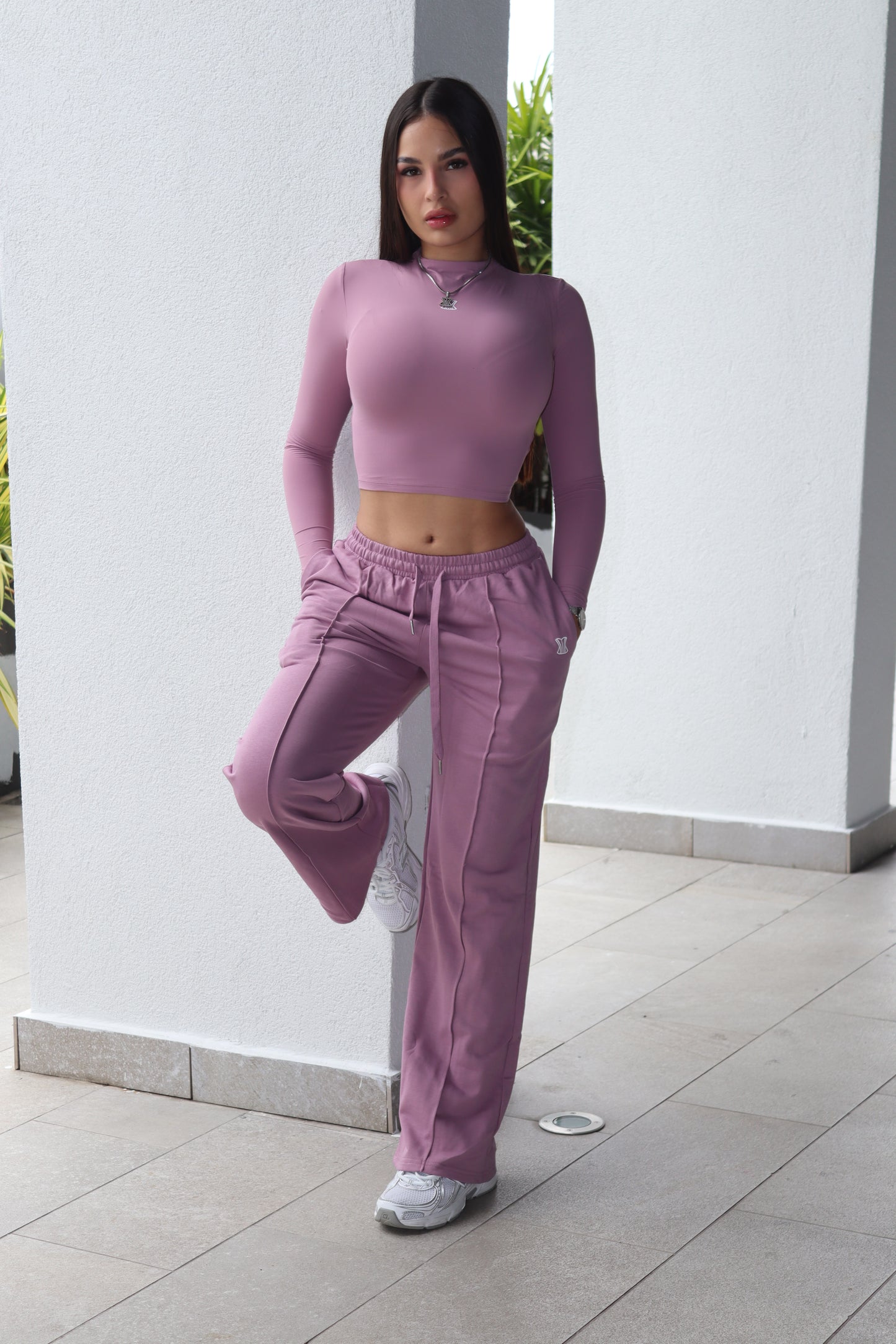 Set violeta ( sweater pant )