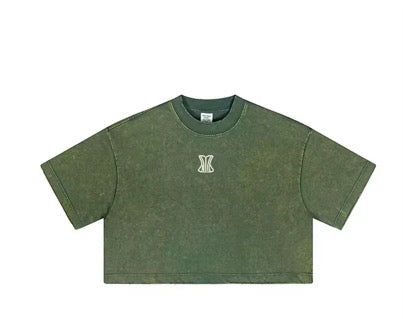 Crop top verde