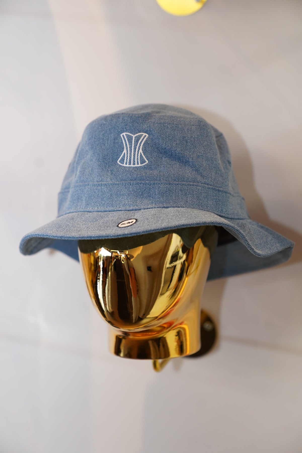 Denim bucket hat