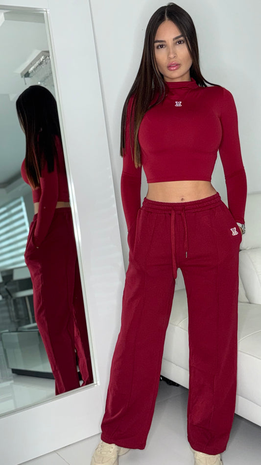 Set rojo/vino