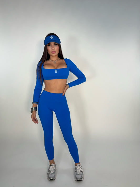 Visera azul royal